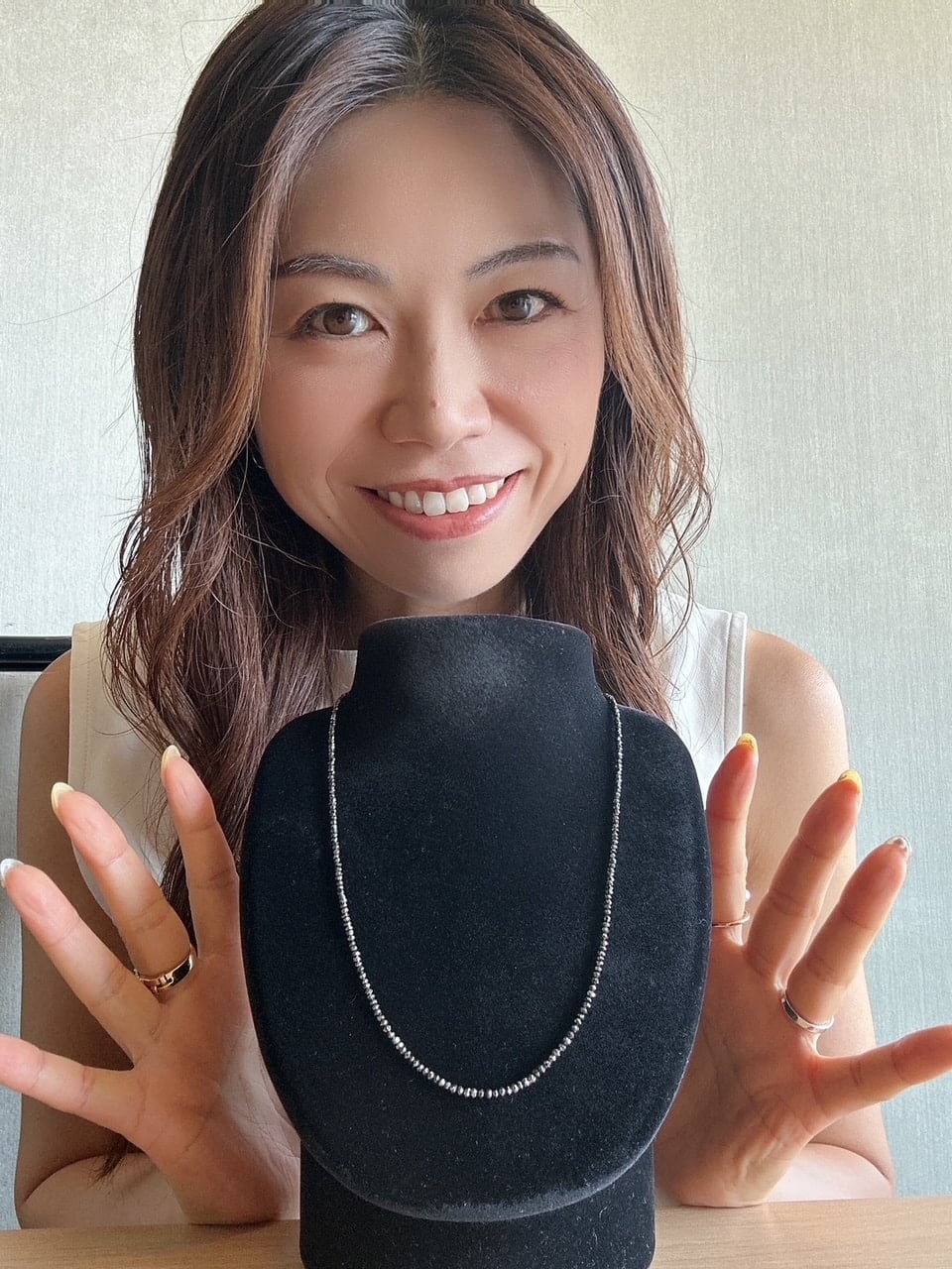 ブラックダイヤモンド胎盤約30センチ 希少で男女に人気！ブラックダイヤのフルネックレス | RADIO SHOPPING